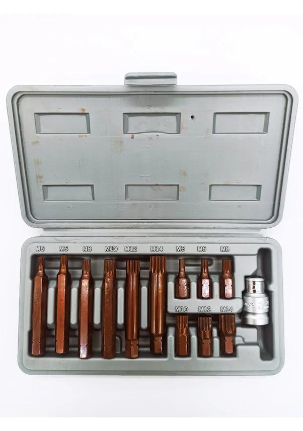 RİCO KAPLAMALI BİTS SET XZN 12 KÖŞE 13 PARÇA