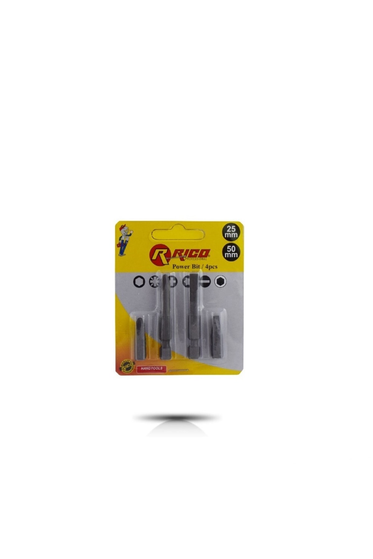 RİCO BİTS UÇ SETİ 4 PARÇA  (25MM-50MM) 005-KK1146