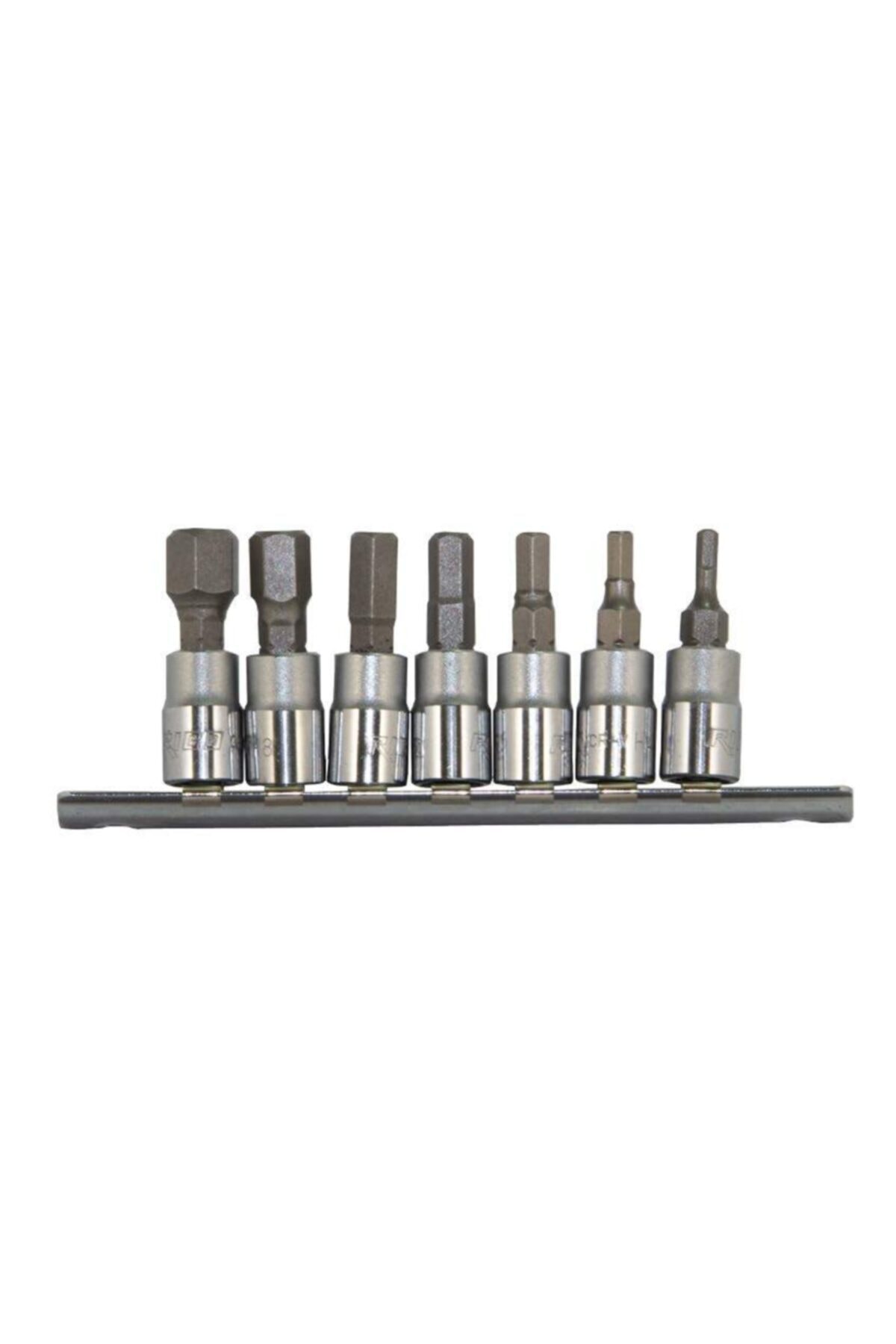 Rico Rc 7028 1/4’’ 7 Parça Lokmalı Allen Alyan Uç Seti Takımı Profesyonel Lokma Alyan