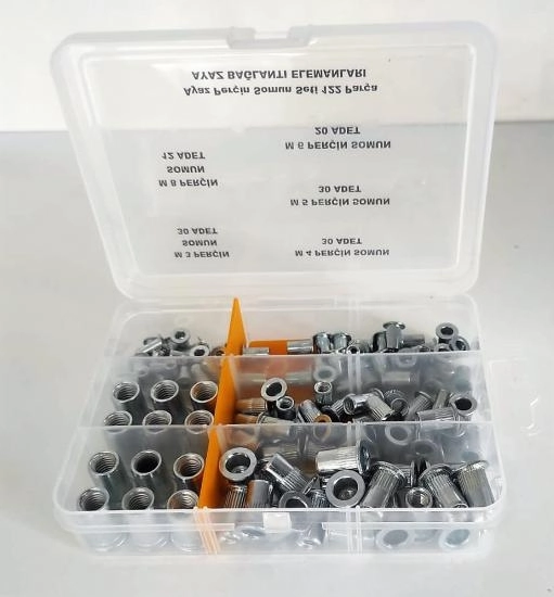 AY-CİV Perçin Somun Seti 122 Parça