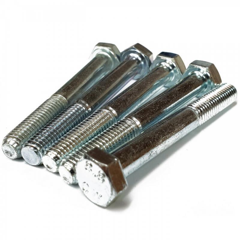 AY-CİV M20X180 Çelik Civata Galvanizli 8.8 DIN 931