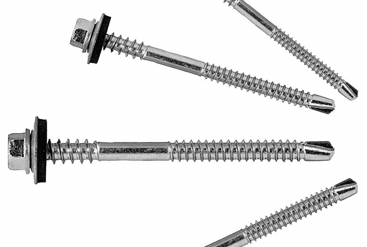 AY-CİV 5.5X155 Trapez Çatı Vidası 12 MM DIN 7504K