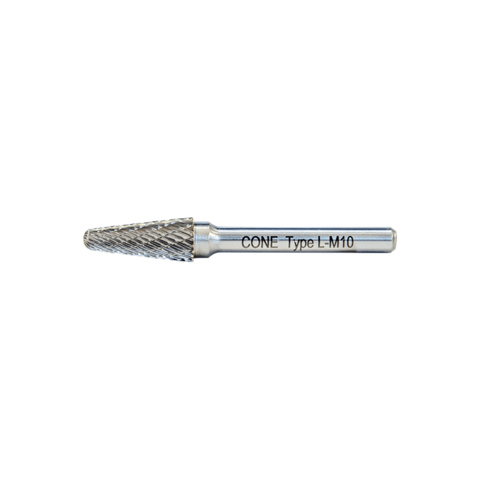Cone L Tipi Konik Yuvarlak Karbür Kalıpçı Frezesi 10mm