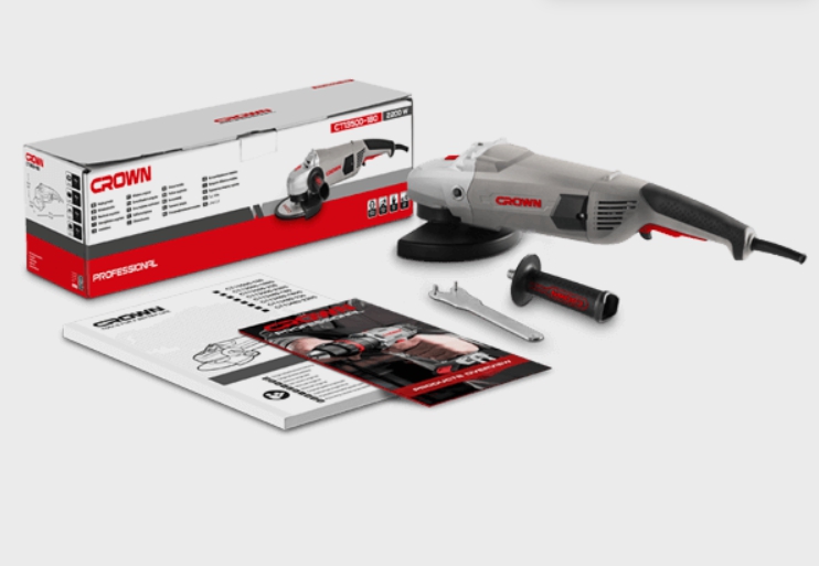 CROWN CT13500 Taşlama Makinesi 180 MM 2200W