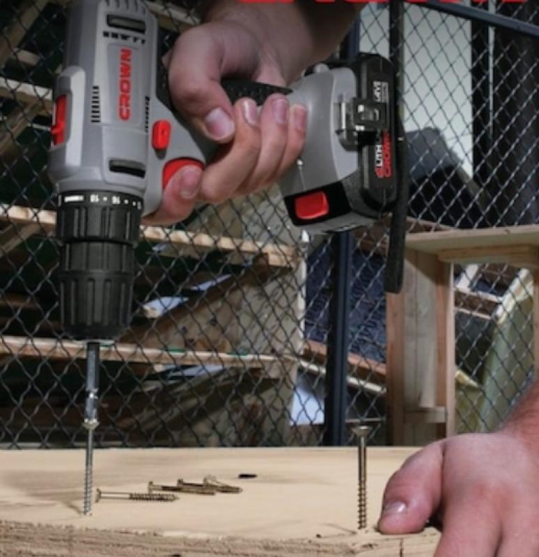 Crown CT21055L 14.4V 1.5 Ah Li-ion Çift Akülü Darbesiz Şarjlı Matkap Vidalama