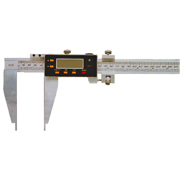 DWMeasuring Uzun Tek Çene Dijital Kumpas 800mm / 150mm