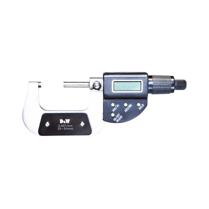 DWMeasuring Dijital ABS Dış Çap Mikrometresi 50-75mm