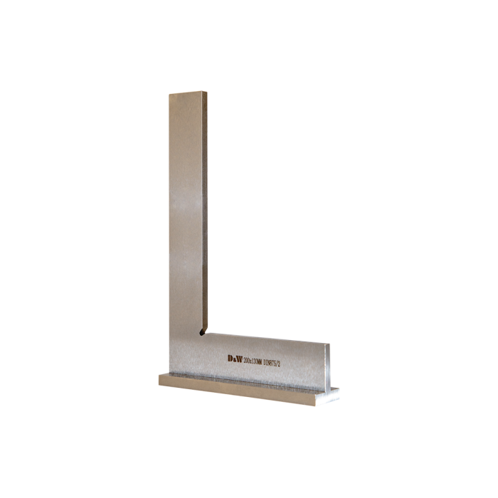 DWMeasuring DIN 875 Şapkalı Gönye 200 x 130mm