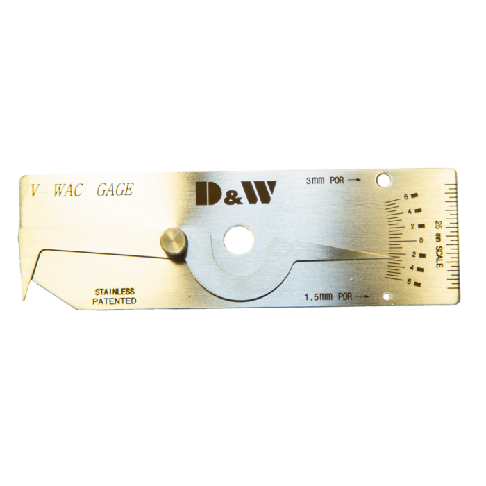 DWMeasuring V-WAC Tek Kaynak Kumpası