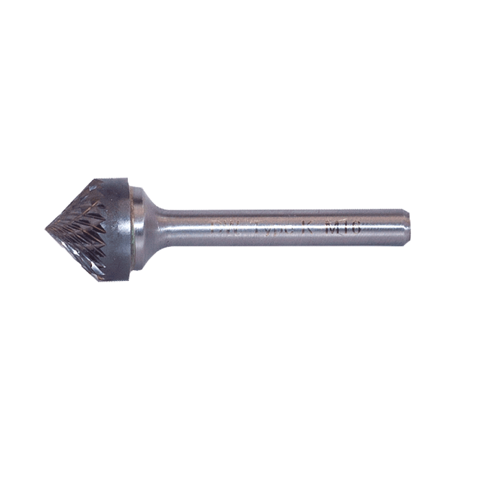 DWCarbide K Tipi 90° Konik Karbür Kalıpçı Frezeleri  16.0 x 6mm