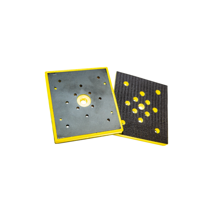 Emax 100 x 110 mm. Cırtlı Kare Zımpara Tabanı
