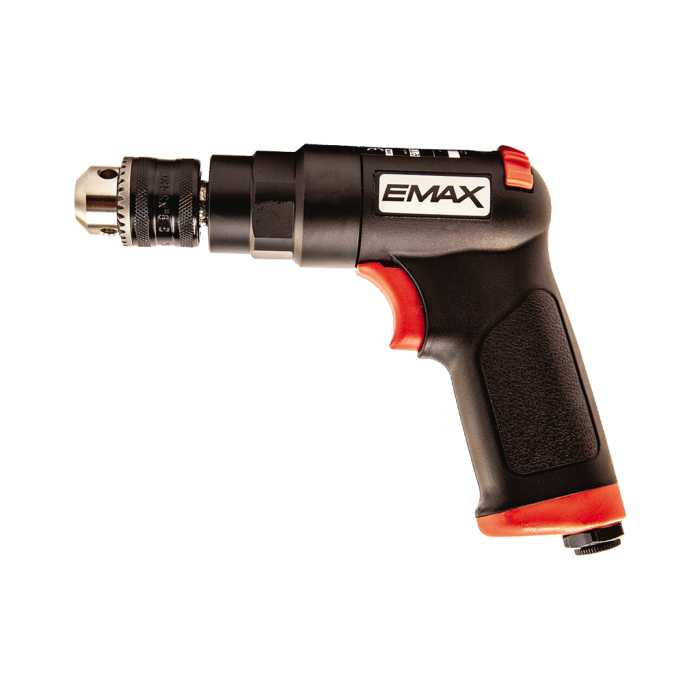 Emax 10 mm. 1800 RPM Kompozit Kabzalı Havalı Matkap