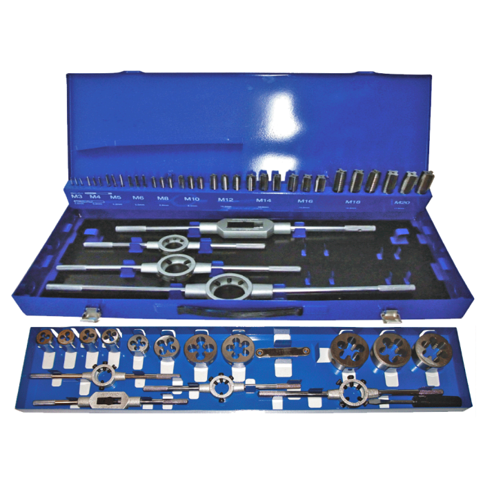 Maier 55 Parça M3-20 HSS Kılavuz Pafta Takımı