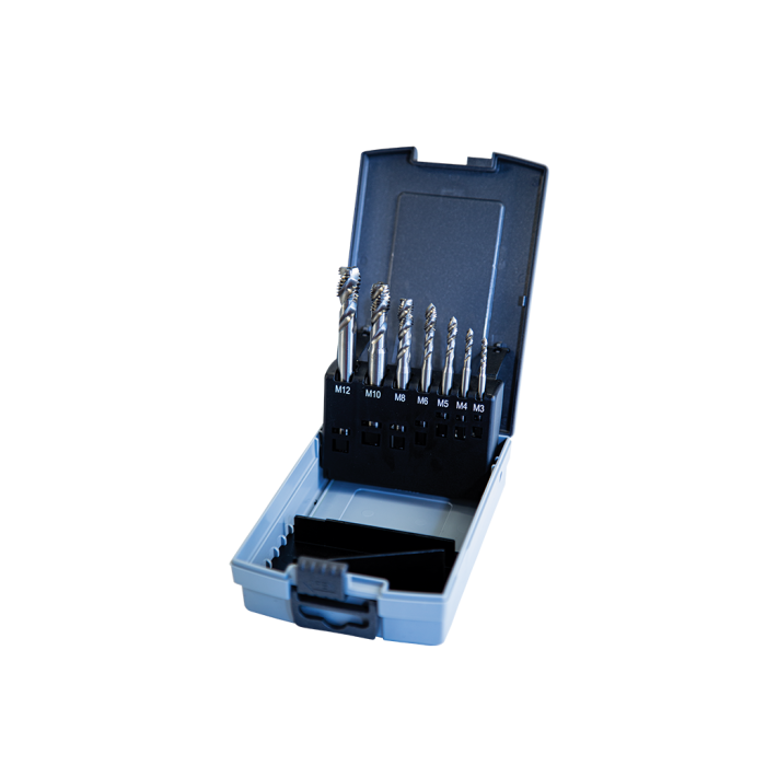 Maier 7 Parça M3-12 DIN371 Helis Kılavuz Takımı