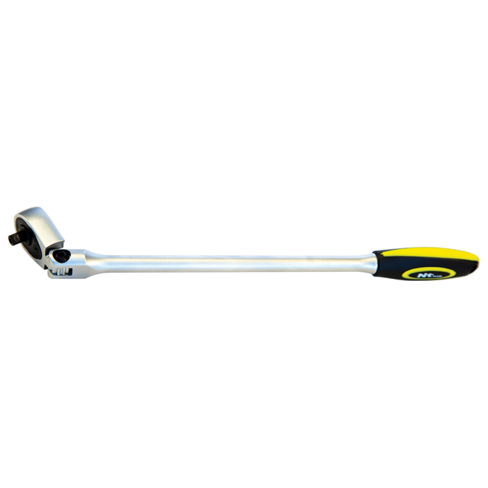 NTTools 3/8’’ Cırcır Kolu  72 Dişli Kilitli Mafsallı Ekstra İnce Uzun