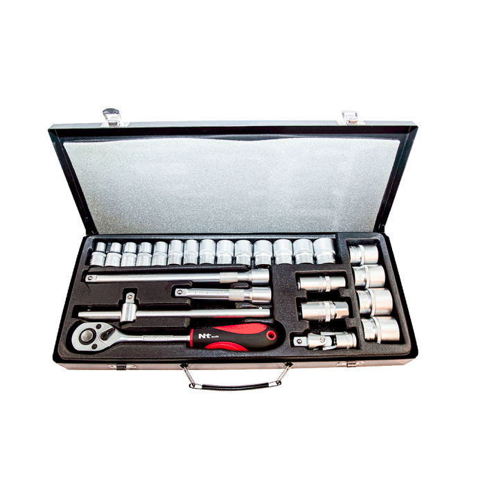 NTTools 26 Parça 1/2’’ Altı Köşe CR-V Lokma Seti