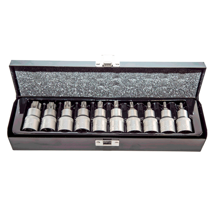 NTTools 11 Parça 1/2’’ CR-V Torx Lokma Seti