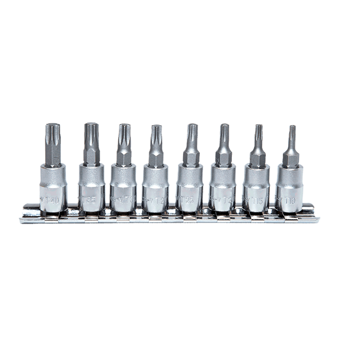 NTTools 7 Parça 1/4’’ CR-V Torx Lokma Seti