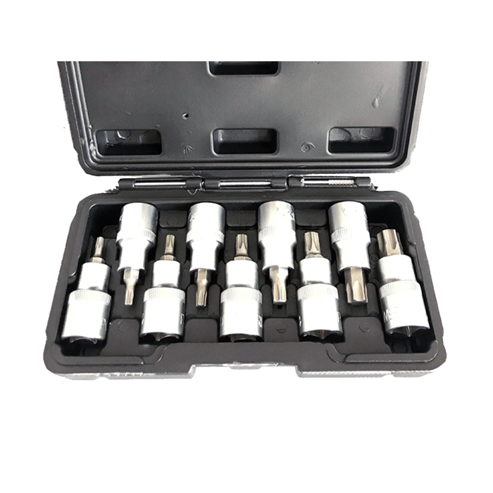 NTTools 9 Parça 1/2’’ CR-V Torx Lokma Seti