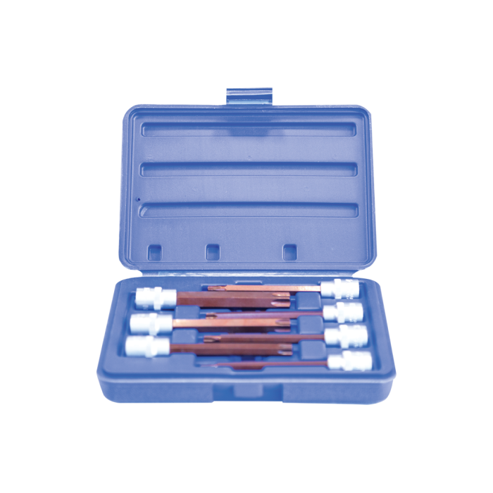 NTTools 7Prç S2 Torx 3/8’’Eks.UzunCR-V Lokma Seti