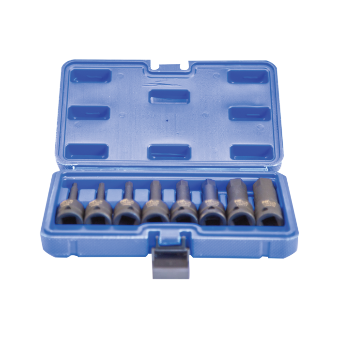 NTTools 8 Parça 1/2’’ Cr-Mo Allen Uzun Lokma Seti
