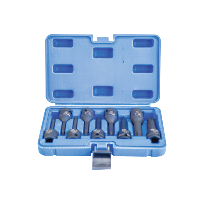 NTTools 9 Parça 1/2’’ Cr-Mo Torx Uzun Lokma Seti