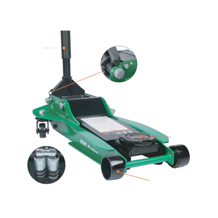 NTProLine 3.5 / 4 Ton Pro Arabalı Zemin Kriko