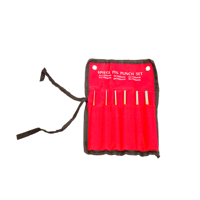 NTTools 6 Parça Düz Pim Uzun Zımba Takımı NT6150