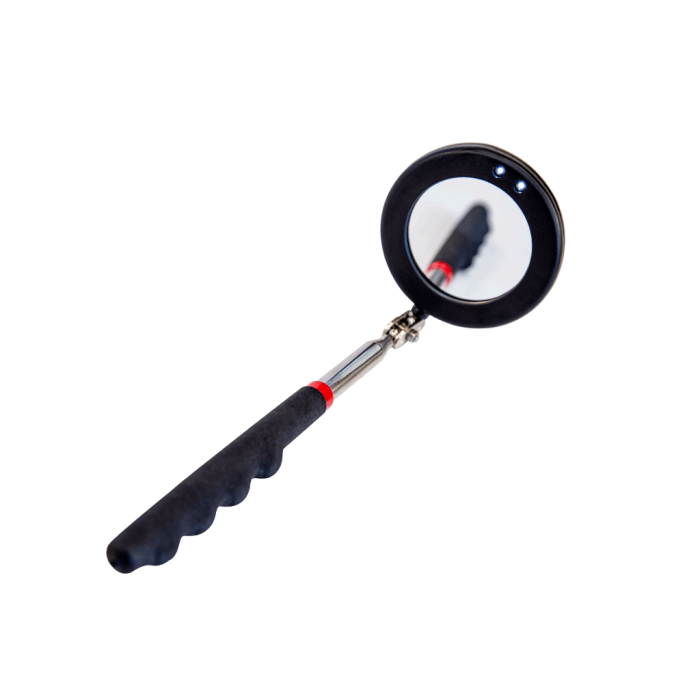 NTTools 50 mm. Ledli Yuvarlak Teleskopik Dikiz Aynası NTH1050L