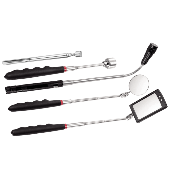 NTTools 5 Parça Teleskopik Manyetik Parça Yakalama Seti NTH5SET