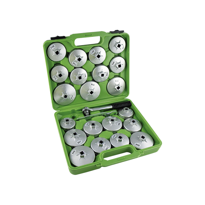 NTTools 1/2’’ Alüminyum Filtre S/T Kapak Seti 23 Parça