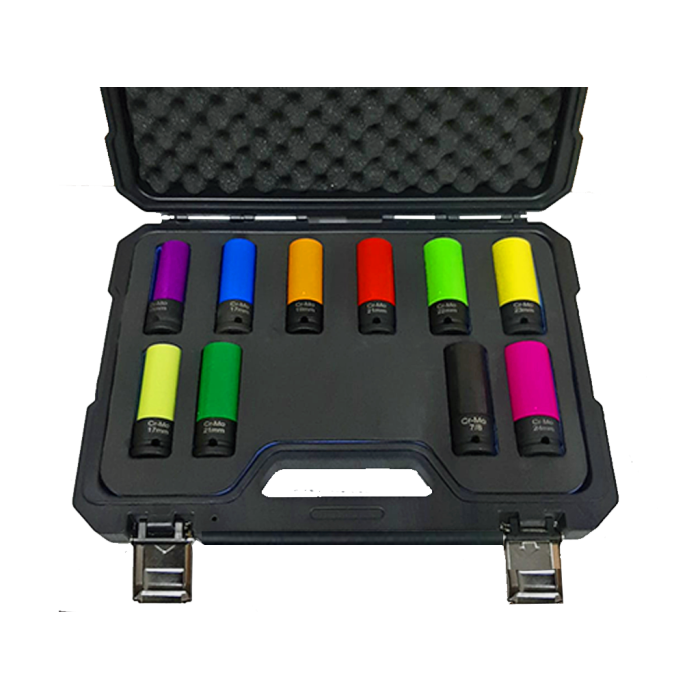 NTTools NT 10 Parça 1/2’’ CR-MO Bijon Lokma Seti