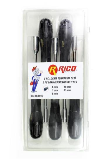 RİCO LOKMA TORNAVİDA SETİ 5 PARÇA 003-RL0015