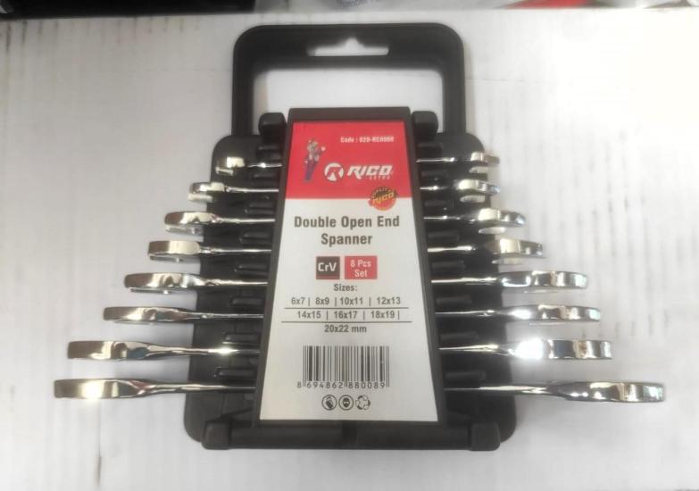 RİCO AÇIK AĞIZ ANAHTAR TAKIMI 8 PARÇA  020-RC8008