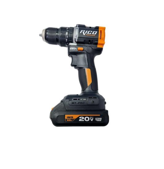 Rico Şarjlı Matkap Darbeli 20V 2A ÇİFT AKÜ 13 MM 60 NM 028-RE0016