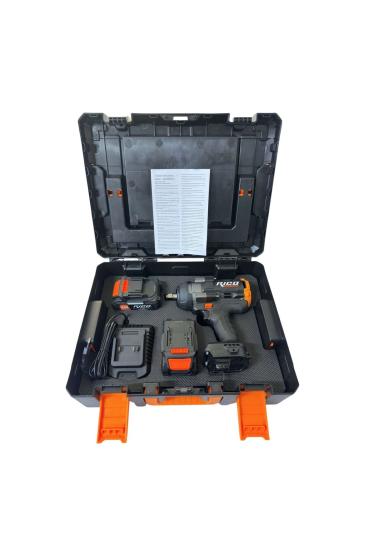 Rico Şarjlı Matkap Darbeli 20V 2A ÇİFT AKÜ 13 MM 60 NM 028-RE0016