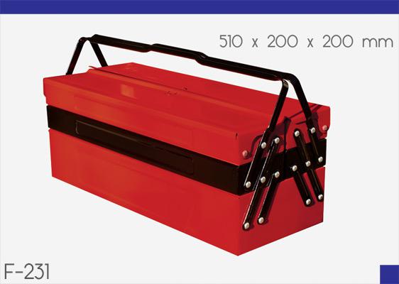 Metal Takım Çantası Saç 510 Mm 5 Gözlü 510*5