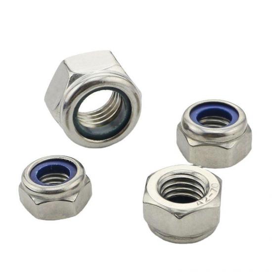 M 20 FİBERLİ SOMUN İNOX A2-70 304 KALİTE DIN 985