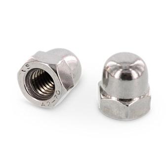 AY-CİV M16 Paslanmaz İnox Kör Somun Dın 1587 A2-70 304 Kalite