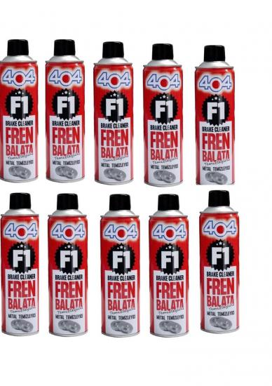 404 F1 Fren Balata Temizleyici 500 ML 30 Adet