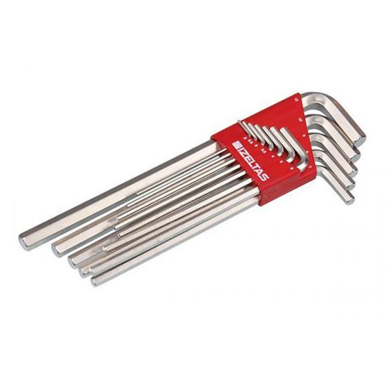 İzeltaş Allen Anahtar Takımı 12 Parça Uzun 4903003112