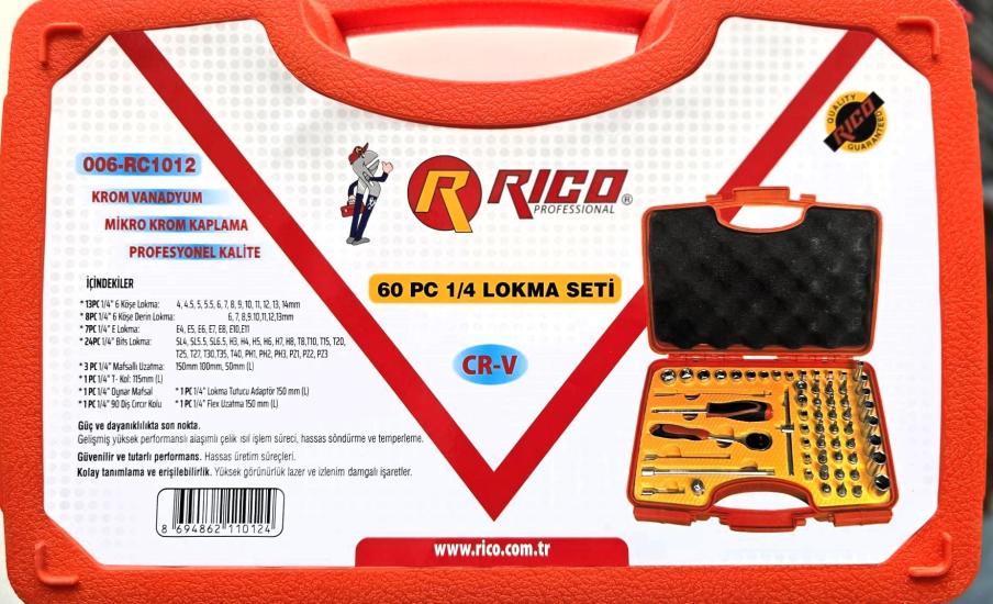 Rico Rıco 60 Pc 1/4 Lokma Seti 60 Parça 1/4 Lokma Takımı
