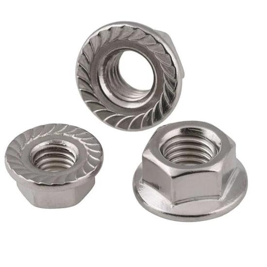 M 10 FLANŞLI SOMUN A2-70 304 KALİTE