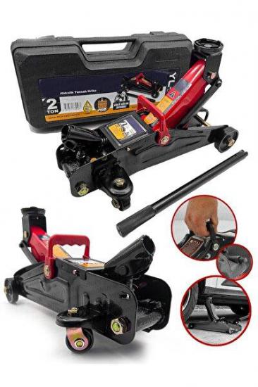 Labor Arabalı Kriko 2 Ton Plastik Çanatalı