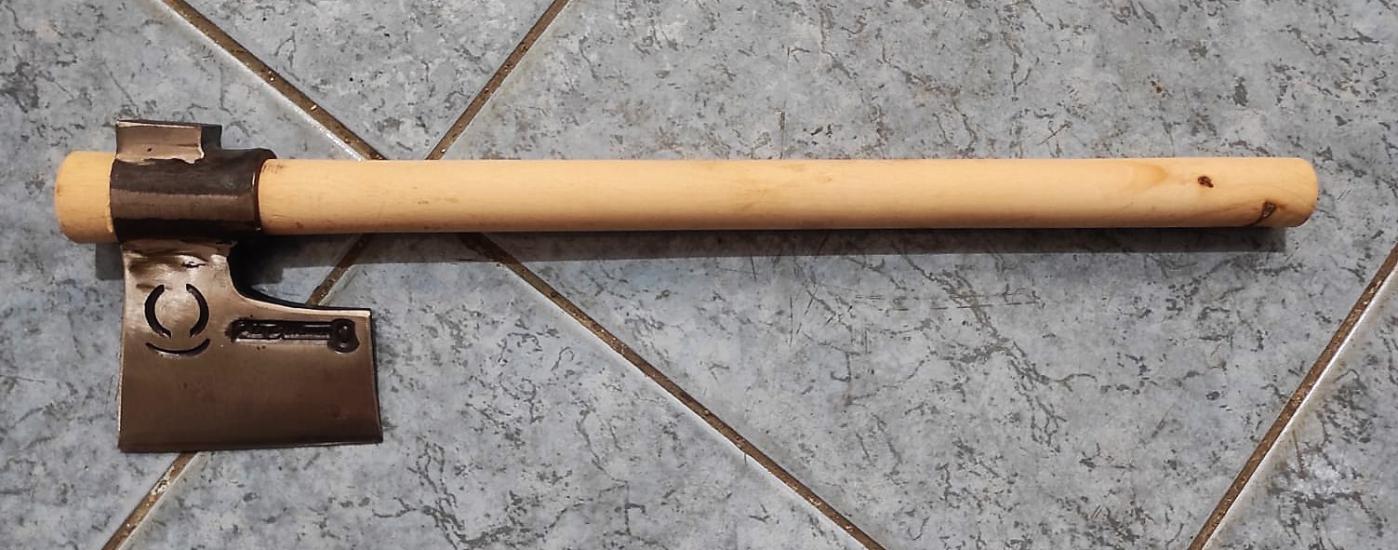 Ayaz Dövme Çelik Kamp Baltası No:0 Yuvarlak