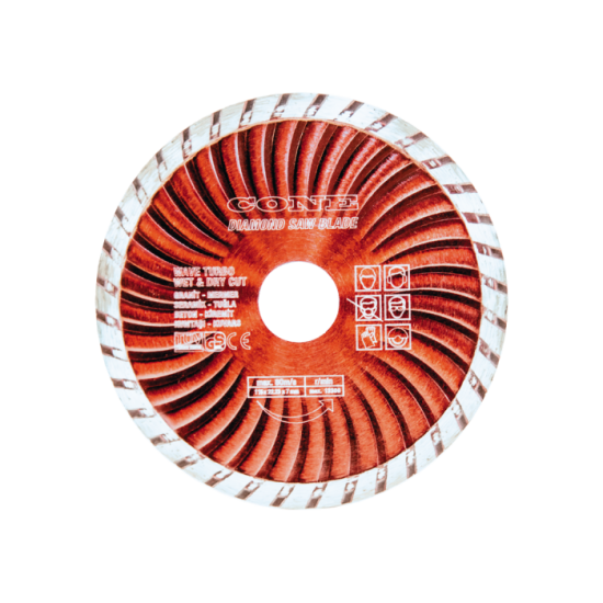Cone Turbo Kanallı Elmas Daire Testereler  115mm