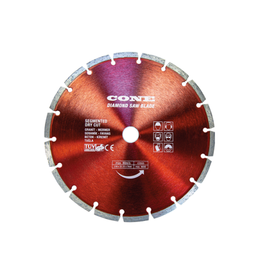 Cone Soketli Elmas Daire Testereler  115mm