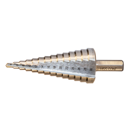 Cone HSS Kademeli Matkap Ucu 4-12mm