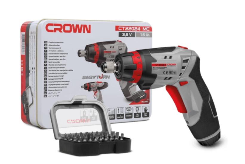 CROWN CT22024 MC 3.6 V 1.5 Ah Akülü Vidalama Setİ