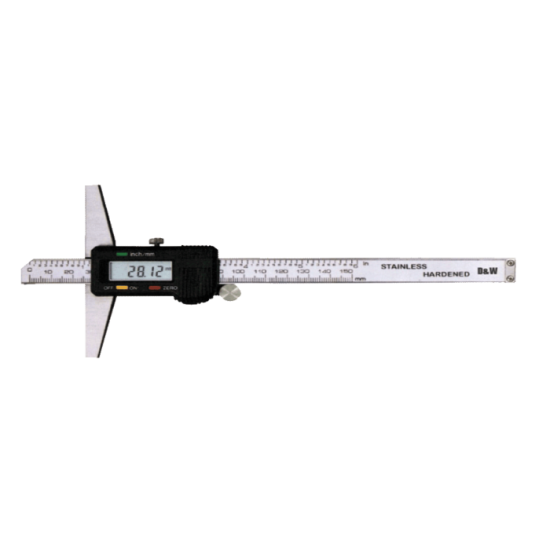 DWMeasuring LCD Ekran Dijital Derinlik Kumpas 0-150mm